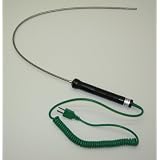 19" Extra Long Stainless Steel K-Type Thermocouple TC-5 Insertion Probe Sensor