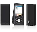 Bekin Leder Folio für Apple iPod nano 5G, schwarz