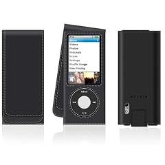Belkin Leder Folio f�r Apple iPod nano 5G, schwarz