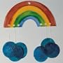 S&S Worldwide Musical Rainbows Wind Chime Craft Kit (Makes 16)