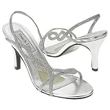 Touch Ups Women’s Randi Sandal,Silver,9 M