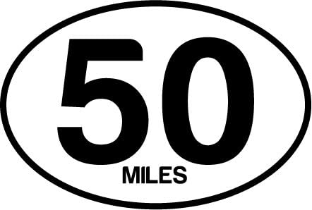 gorunusa 50 Mile Oval Magnet