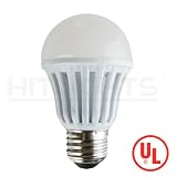 HitLights AffordVI 6W Cool White LED Bulbs, E26 Standard Household Base, Replacement for 40 Watt, UL Listed
