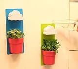 植木鉢 おしゃれ 植木鉢 プラスチック 植木鉢 壁掛け式 (緑)