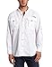 Columbia Men's Bahama II Long Sleeve Shirt, White, X-Small