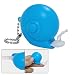 Blue Plastic Snail Tape Measure Ruler with Key Chain 1m 40inch