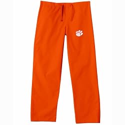 Clemson Tigers NCAA Classic Scrub Pant (Orange)