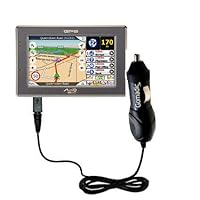 Rapid Car / Auto Charger for the Mio DigiWalker C520 - uses Gomadic TipExchange Technology