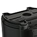 Suncast Commercial 44 Gallon Resin Utility Trash Can, Black
