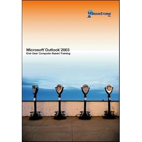 Microsoft Outlook 2003 Computer Based Training CD - Learn MS Outlook with 8 Hours of Lessons on CD That Are Well Organized From Basic to Advanced Features. Almost 200 Outlook Features Explained By an Experienced Outlook Instructor. Brush up on Your Computer Software Skills with CBT Training