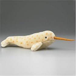 Plush Narwhal Whale 24"
