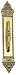 Brass Accents A04-P8601-605 Polished Brass LEnfant L?Enfant European Pull & Plate - 3...