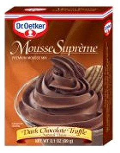 Dr. Oetker Dark Chocolate Truffle Mousse 3 Oz by Dr. Oetker