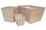 Trend Lab  Small Fabric Storage Bin in Pixie Stix Stripe