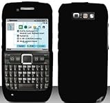 Black Hard Snap On Case Cover Faceplate Protector for Nokia E71 Straight Ta ....