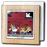 Punk Pigs - 6 Inch Tile Napkin Holder