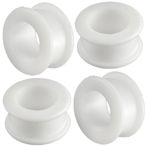 3/4 inches (20.0mm) - White Implant grade silicone 