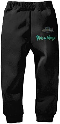 Toddler Cotton 2015 Animated Rick And Morty Spaceship Sweatpants Pant