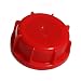 Argos C9037 Polypropylene Non-Vented Replacement Cap for 10L And 20L Argos Jerrican, 50mm Diameter, Red (Case of 2)