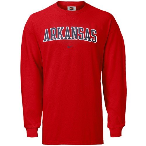 Nike Arkansas Razorbacks Cardinal Preschool Classic College Long Sleeve T-shirt