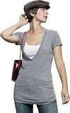 Alternative Apparel Eco-Heather V-Neck Tunic