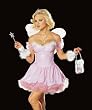 Check Under Your Pillow and Bring Sweet and Sexy Goodies in This Flirty and Fun Sexy Tooth Fairy Costume! (Petticoat Not Included)