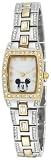 Disney Women's MK2043 Mickey Mouse Mother-of-Pearl Dial Two-Tone Bracelet Watch