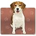 Brown & White Beagle Dog Computer Mouse Pad Mat