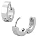 Inox Jewelry 316L Stainless Steel Huggy Earrings