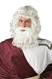 Zeus Wig and Beard Set - Also great for Biblical Costumes Too!