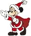 Disney Mickey Mouse Santa Costume Patch P-DIS-0357
