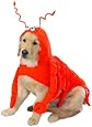 Casual Canine Lobster Paws Dog Costume, X-Large (fits lengths up to 24"), Red-Orange