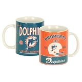 Miami dolphins 2 Sided 11 oz Coffee Mug