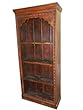 Antique Mehrab Frame Bookcase Carved India Furniture