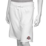 Ohio State Buckeyes Ladies White Comfy Bermuda Shorts