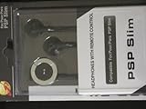 PSP Headphones with Remote Control Gold Plated Compatible with PSP SLIM
