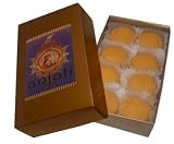 Diwali Indian Sweets Besan Laddoo Mithai Gift Box Vegan Dessert Candy - 15 pcs.