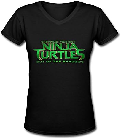 Teenage Mutant Ninja Turtles Out Of The Shadows V Neck T Shirt For Women