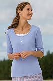 Orvis Lace-Insert Henley