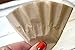 Quantum Positive - XL Unbleached Coffee Filters, 100 - Biodegradable, Natural Brown Filters - Extra Large Basket 12+ Cup