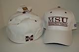 NCAA Mississippi State Bulldogs Embroiderd Fitted Script Structured Baseball Hat Size Small