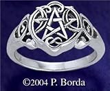 Heart Pentacle Ring