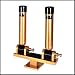 Gold Dual Heavy-Duty Deck Mount Rod Holders - Big Jon