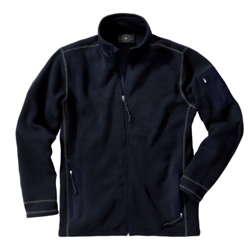 Mens Eclipse Knit Fleece Jacket Navy