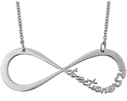 NEW SILVER ONE DIRECTION 1D DIRECTIONER INFINITY NECKLACE