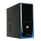 Cooler Master Elite 310 Tour midi ATX pas d'alimentation ( ATX / PS/2 ) noir, bleu USB/Audiopar Cooler Master