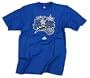 Orlando Magic NBA Large Logo T-Shirt, Short Sleeve Tee, Blue, Adult size: SMALL
