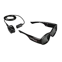 MonsterVision Max 3D Eyewear System with Active Sync - Glasses and Transmitterer Kit for Active 3D