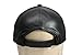 Emstate Genuine Cowhide Leather Unisex Adjustable Baseball Cap Made in USA (Purple)