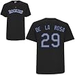Jorge De La Rosa Colorado Rockies Player Shirt By Majestic